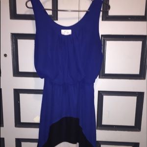 Sleeveless Asymmetric Dress